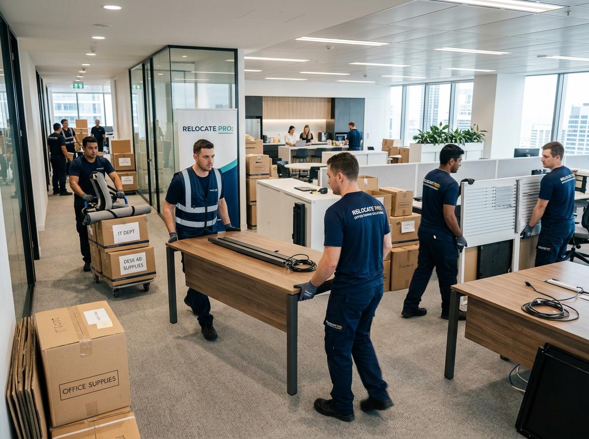 Demenagement bureau professionnel