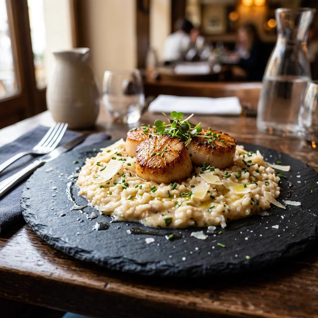 Risotto aux Saint-Jacques