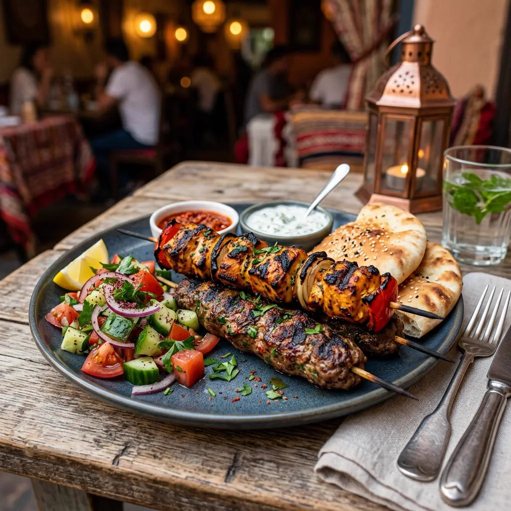 Brochettes grillées