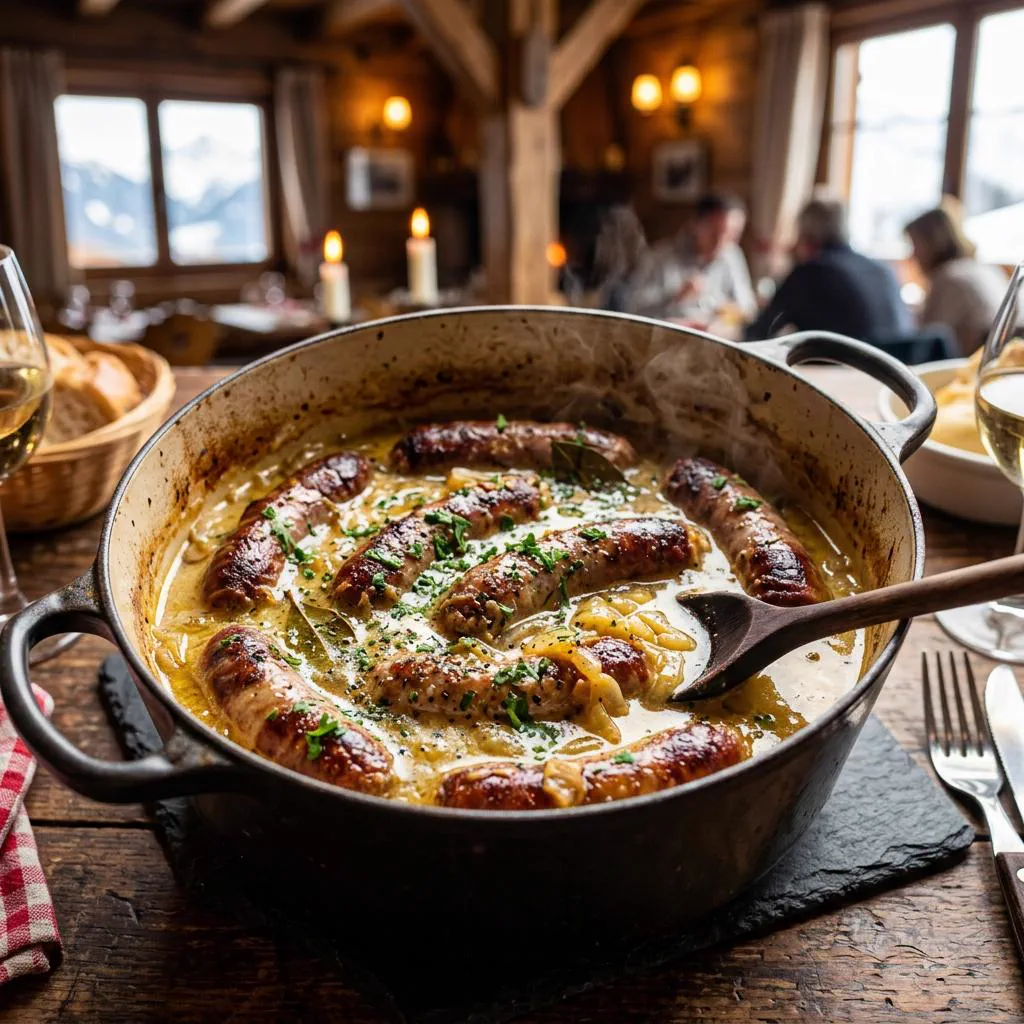 Diots au vin blanc