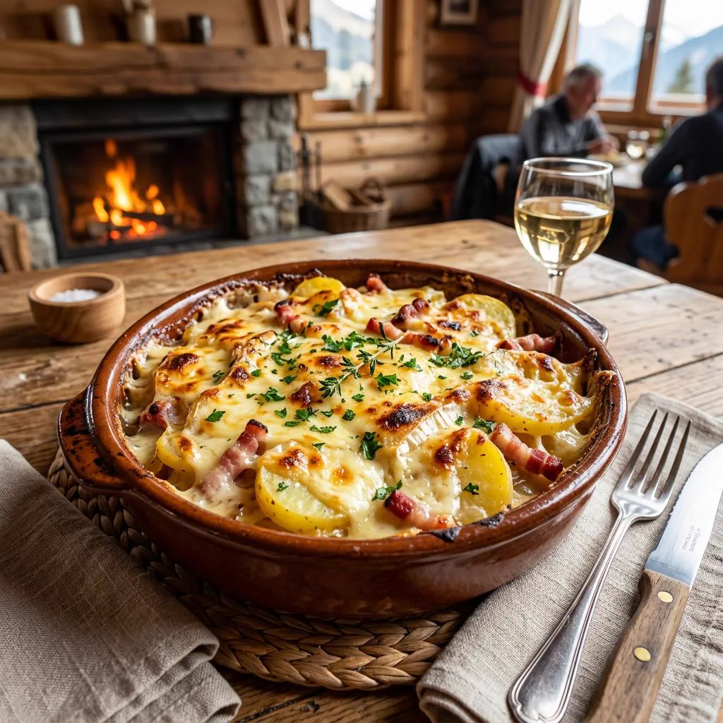 Tartiflette revisitee en entree