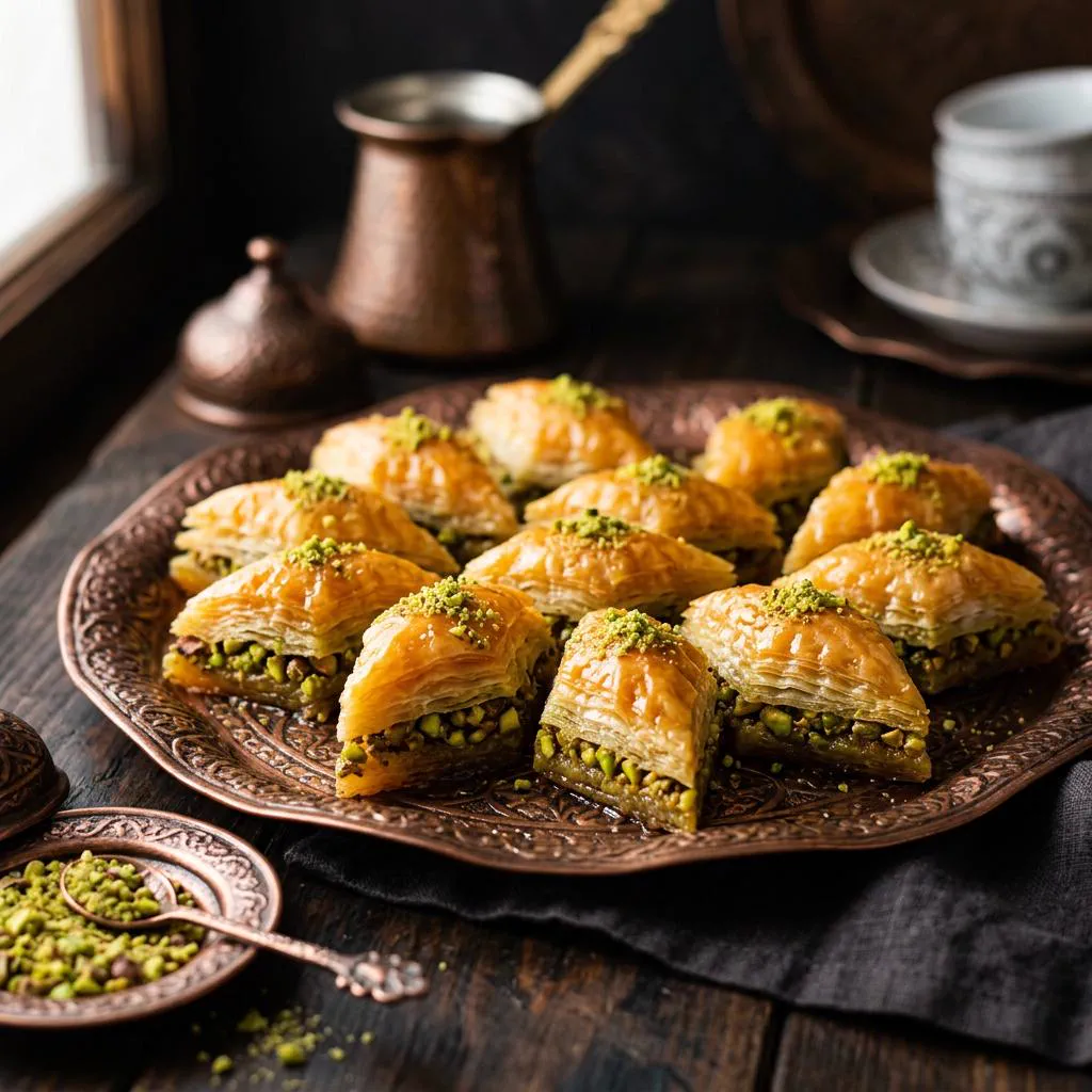 Baklava aux pistaches