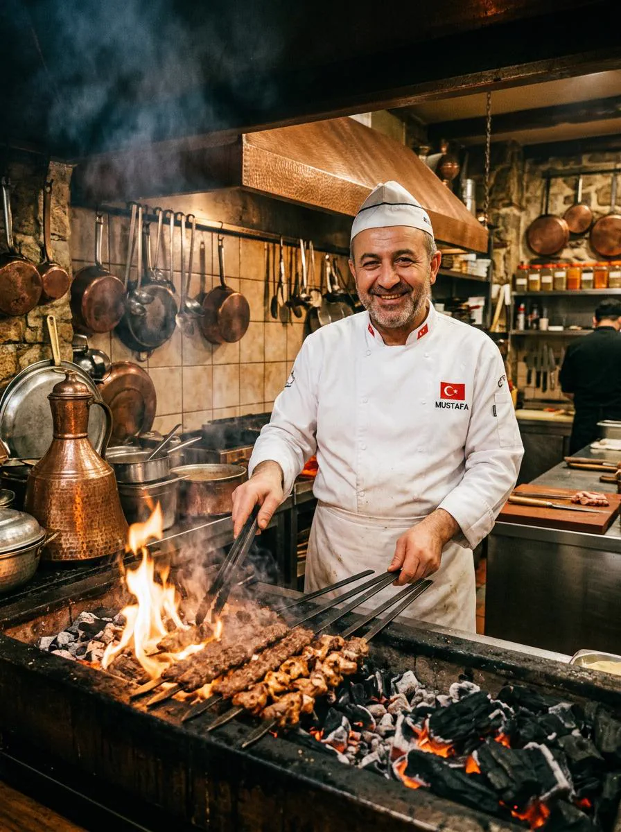 Chef Osaray au grill - Restaurant turc authentique