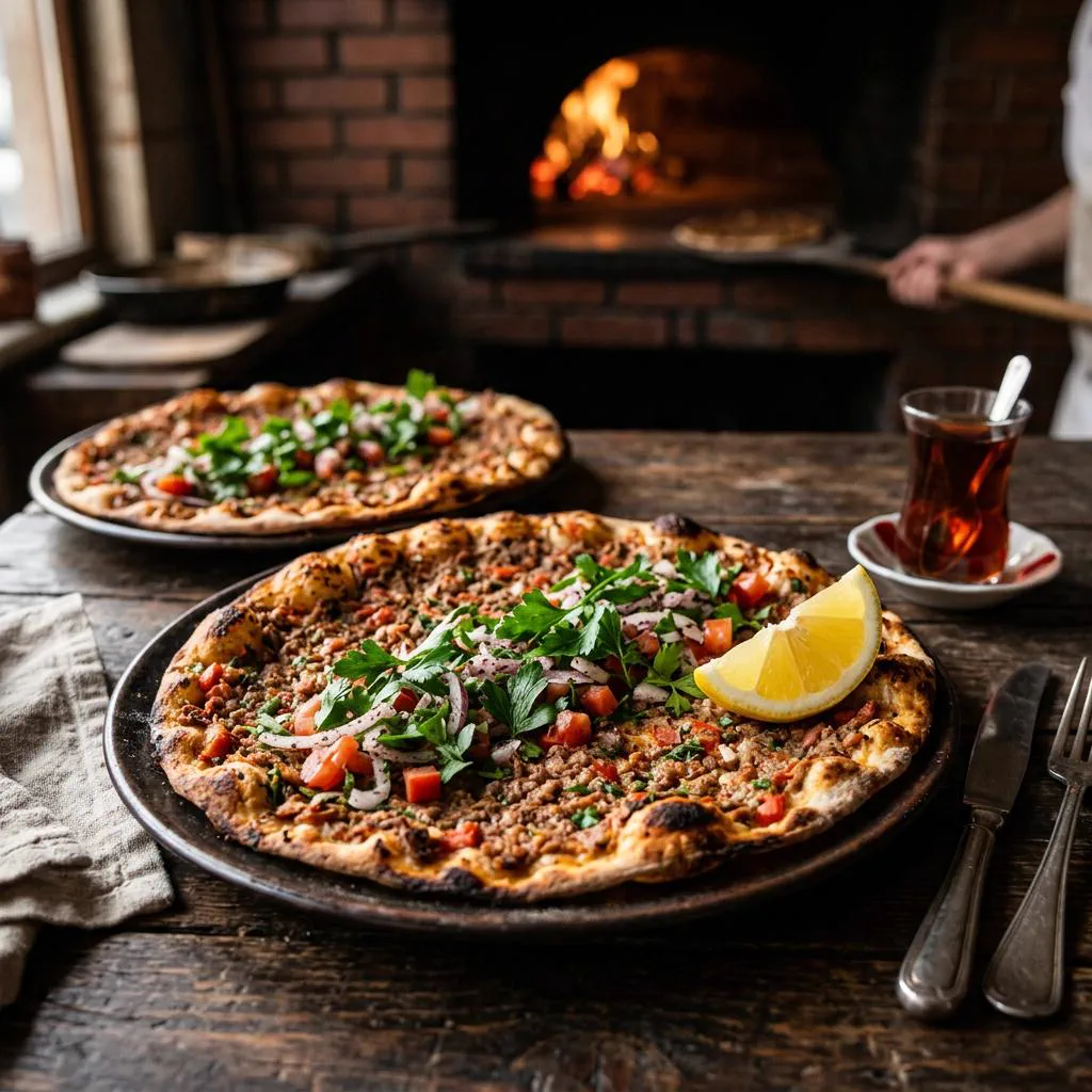 Lahmacun - Pizza turque