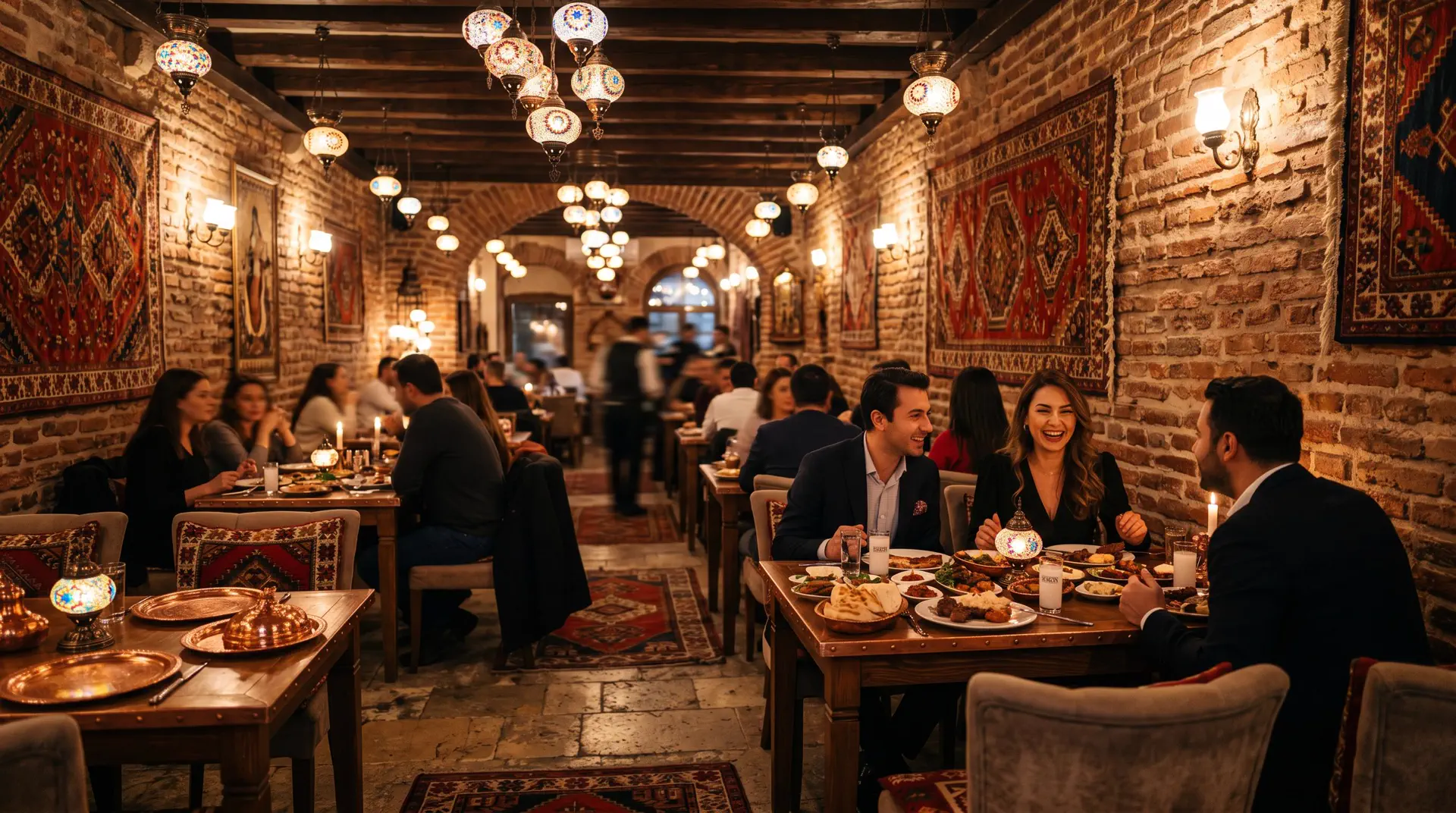 Salle chaleureuse Osaray Grill
