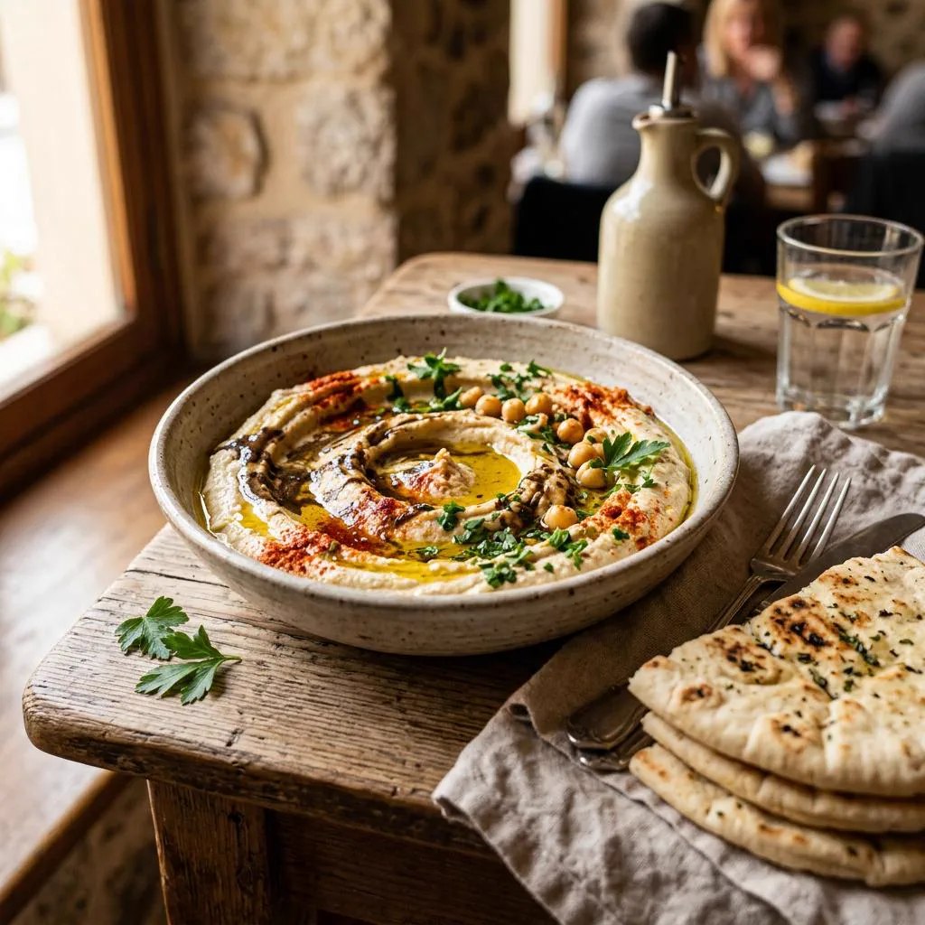 Houmous crémeux au tahini