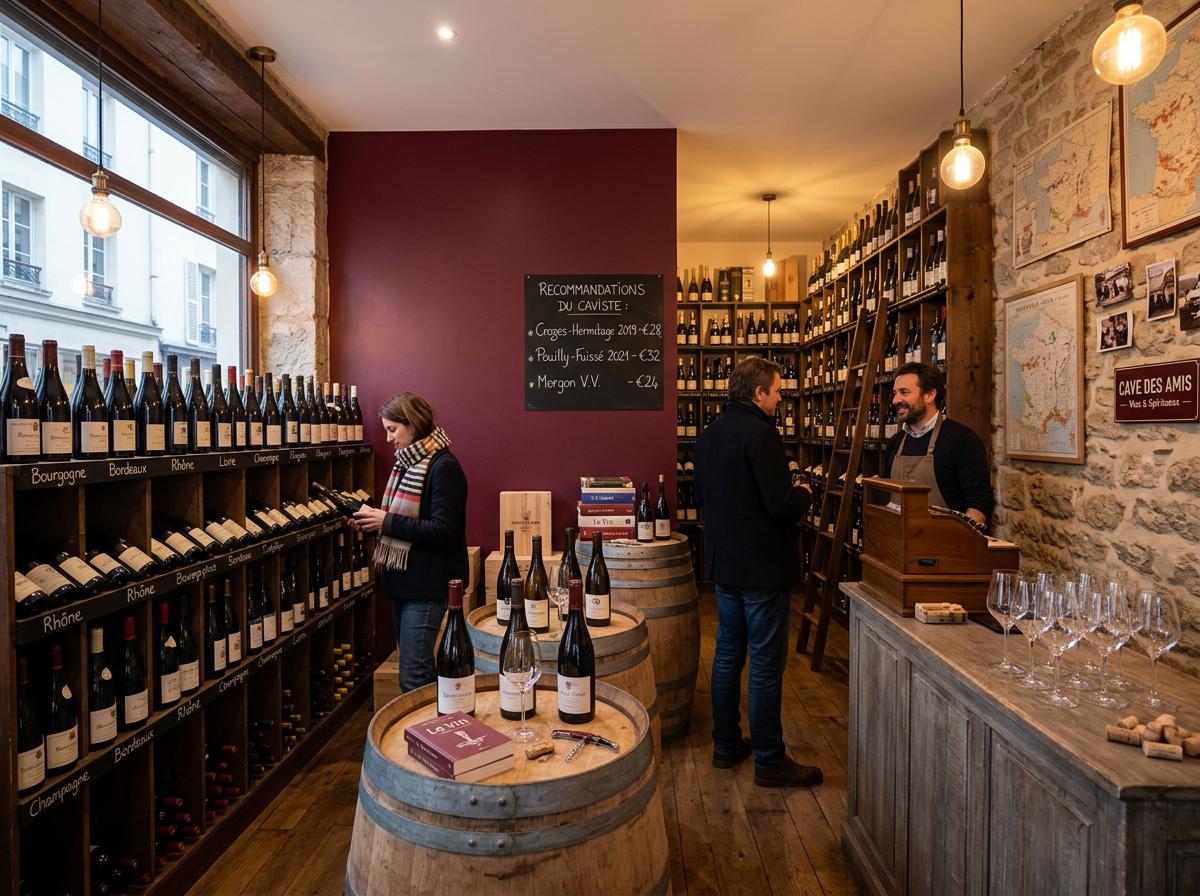 Interieur de la cave