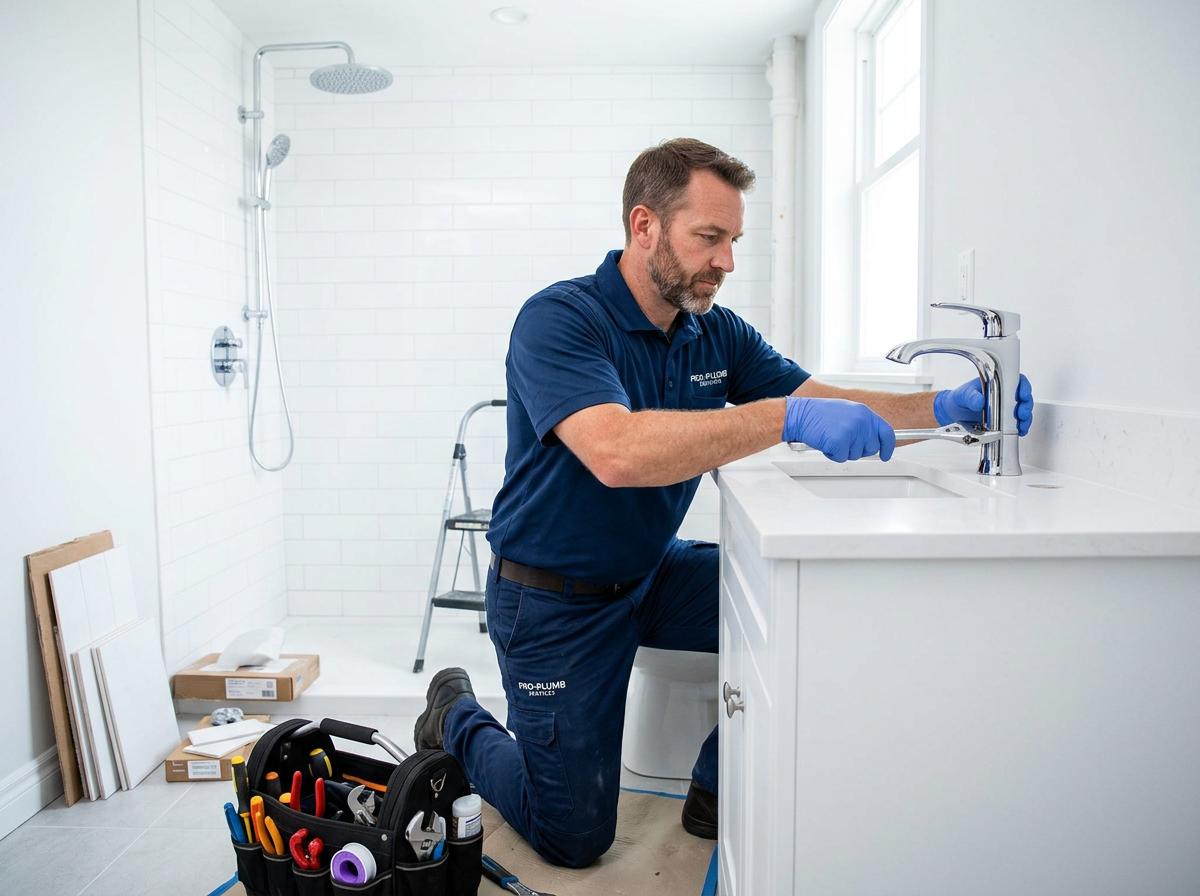 Travaux de plomberie