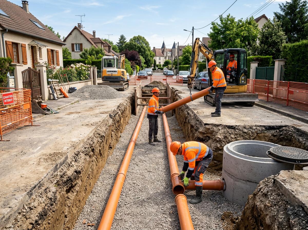 Assainissement et travaux VRD en Essonne